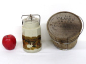 TWO 19TH C. FOOD CONTAINERS, P