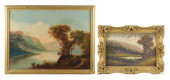 TWO 19TH C. FRAMED LANDSCAPES,