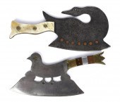 TWO 19TH C. FRENCH FOOD CHOPPE
