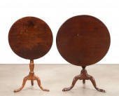 TWO 19TH C. GEORGIAN STYLE TIL