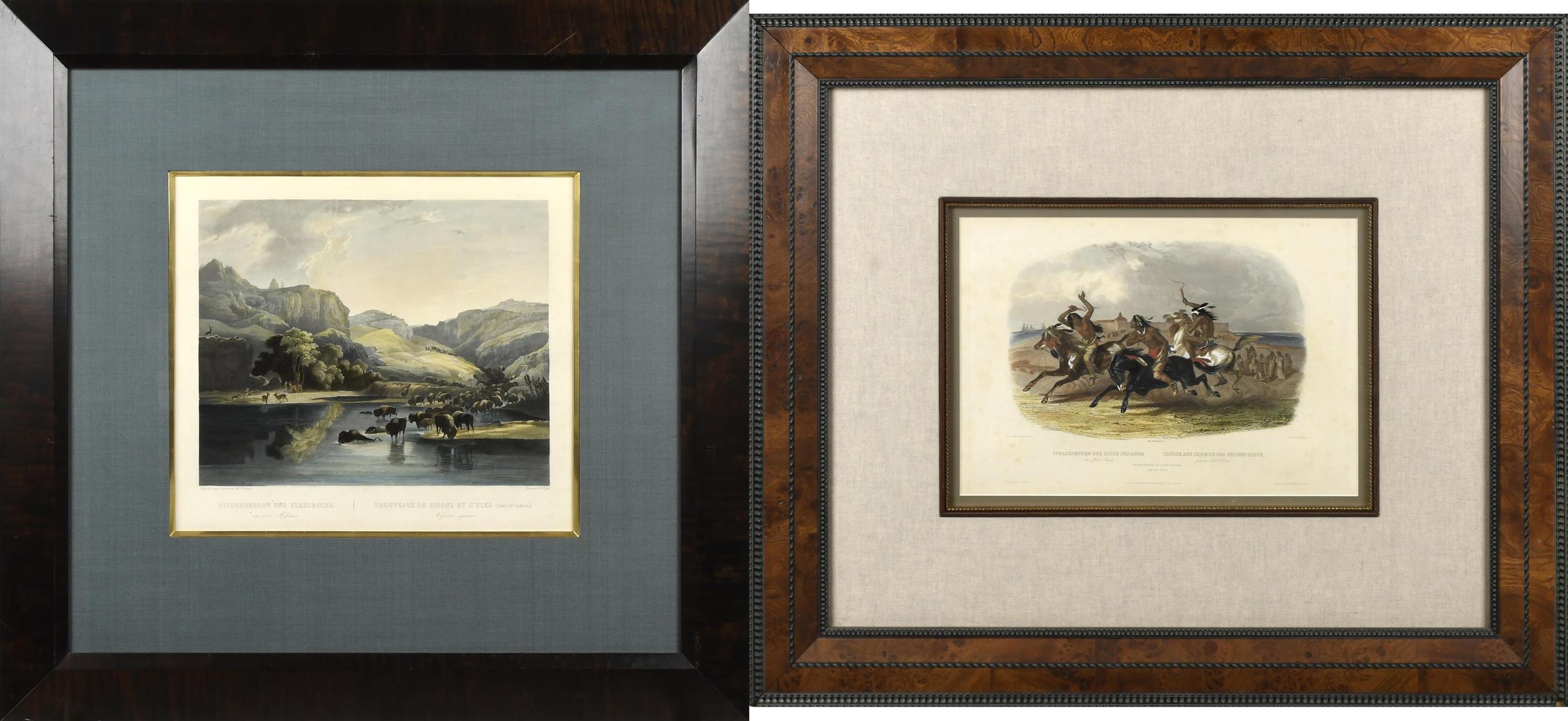 TWO 19TH C. KARL BODNER HAND