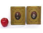 TWO 19TH C. PORCELAIN PAINTING