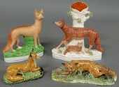 Two 19th c. Staffordshire porc