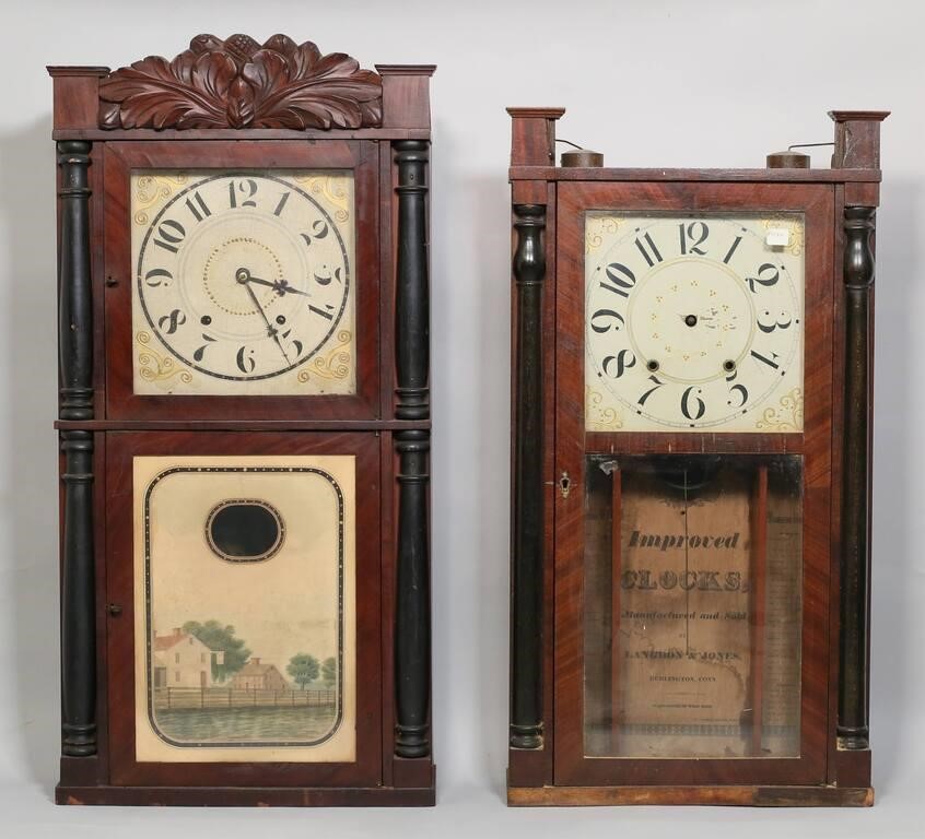 TWO 19TH CENTURY AMERICAN SHELF