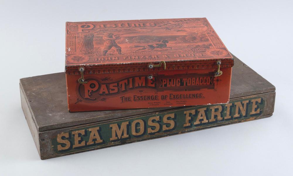 TWO 19TH CENTURY BOXESTWO 19TH