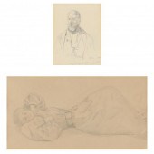 TWO 19TH CENTURY ENGLISH FIGUR