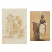 TWO 19TH CENTURY FRENCH AND EN