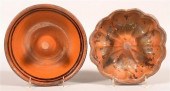TWO 19TH CENTURY GLAZED TURK'S