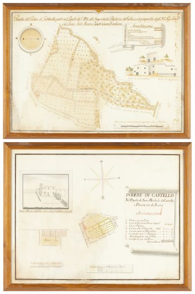 Two 19th century Italian Farm
