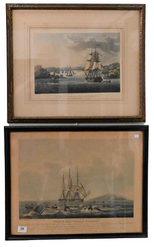 TWO 19TH CENTURY NAUTICAL HAND