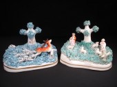 Two 19th century porcelain Sta