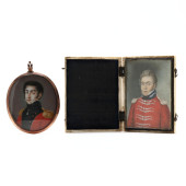 TWO 19TH CENTURY PORTRAIT MINI