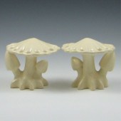 Two (2) Cowan Mushroom Flower