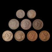 TWO (2) HALF CENTS AND SEVEN (