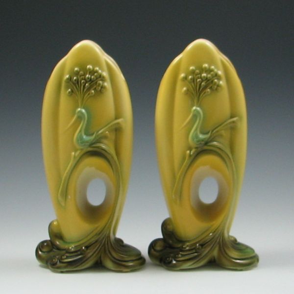 Two (2) Hull Bird of Paradise Vases