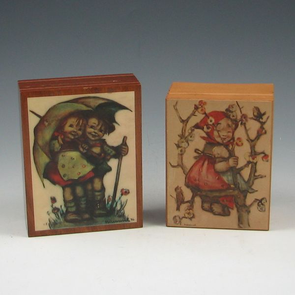 Two (2) Hummel Music Boxes left