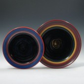 Two (2) Hunt Prothro Porcelain