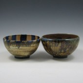 Two (2) Hunt Prothro Porcelain