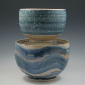 Two (2) Hunt Prothro Porcelain