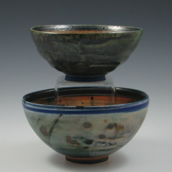 Two (2) Hunt Prothro Porcelain