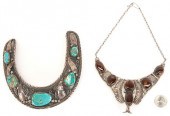 TWO (2) NATIVE AMERICAN SILVER