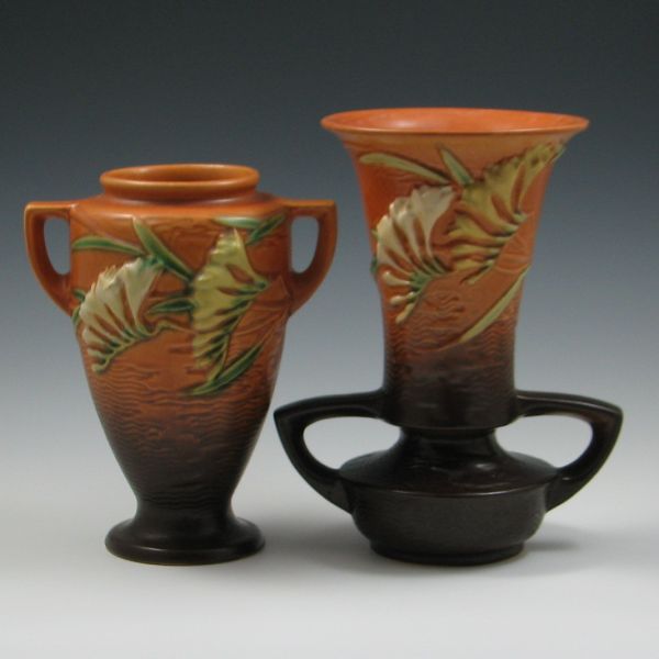 Two (2) Roseville Freesia Handled