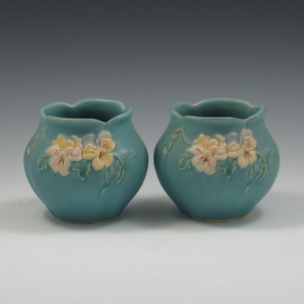 Two (2) Weller Panella Vases both