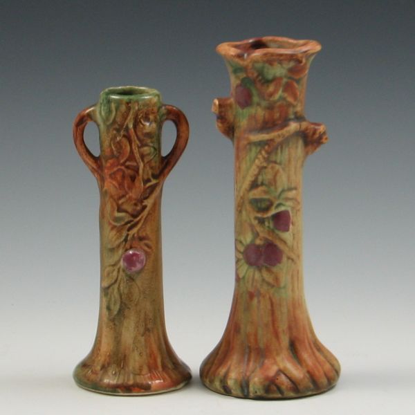 Two (2) Weller Woodcraft Vases left