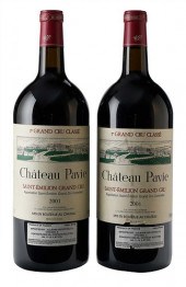 TWO 2001 CHATEAU PAVIE SAINT-E