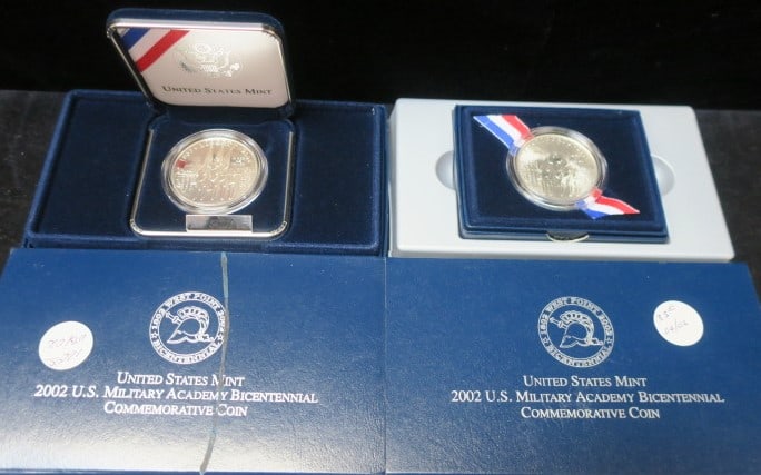 TWO 2002 WEST POINT BICENTENNIAL US