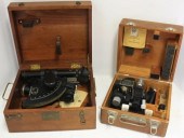 TWO 20TH C CASED SEXTANTS TO I