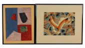 TWO 20TH C. WORKS ON PAPER: GO
