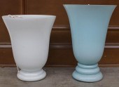 TWO 20TH CENTURY ART GLASS TRU
