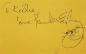 Two 20th century autograph alb
