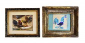 TWO 20TH CENTURY BIRD PAINTING