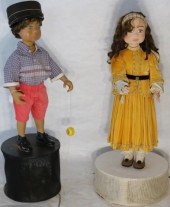 TWO 20TH CENTURY LIFE-SIZED AU