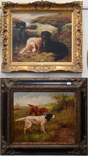 TWO 20TH CENTURY OIL ON CANVAS