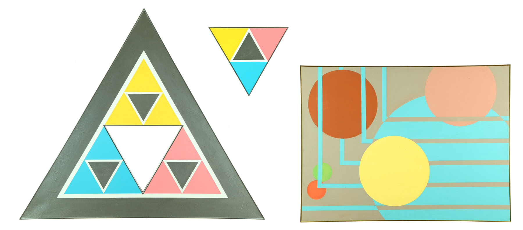 TWO ABSTRACTS BY BEVLYN SIMSON