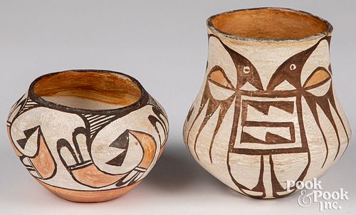 TWO ACOMA PUEBLO INDIAN