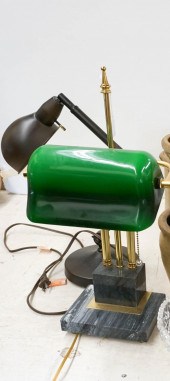 TWO ADJUSTABLE DESK LAMPSTwo A