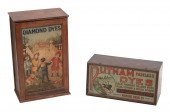 TWO ADVERTISING DISPLAY CASES