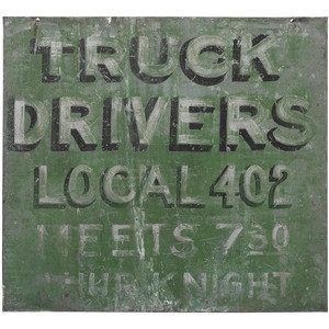 Two Advertising Signs 20th