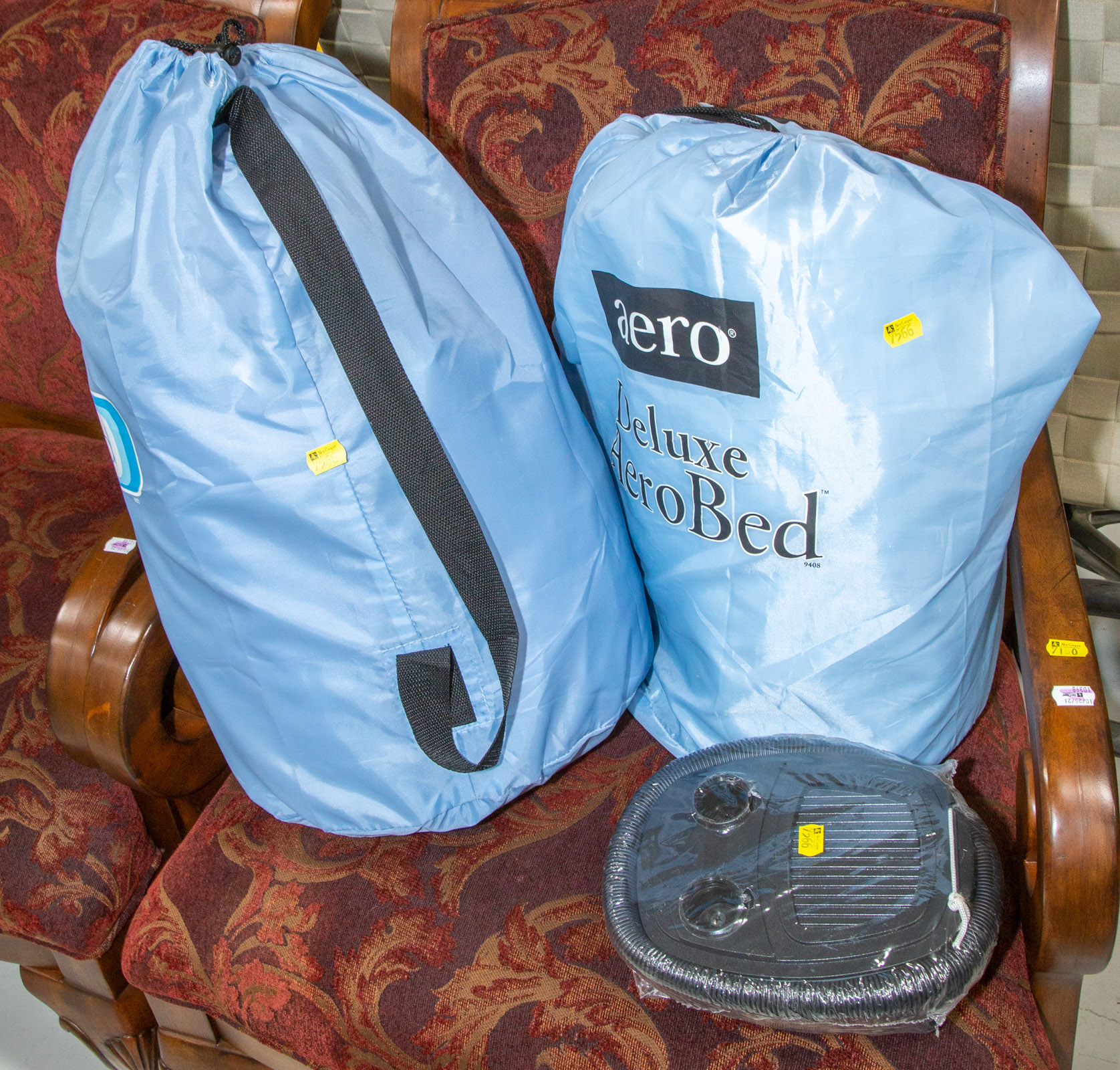 TWO AERO BEDS WITH AIR PUMP In