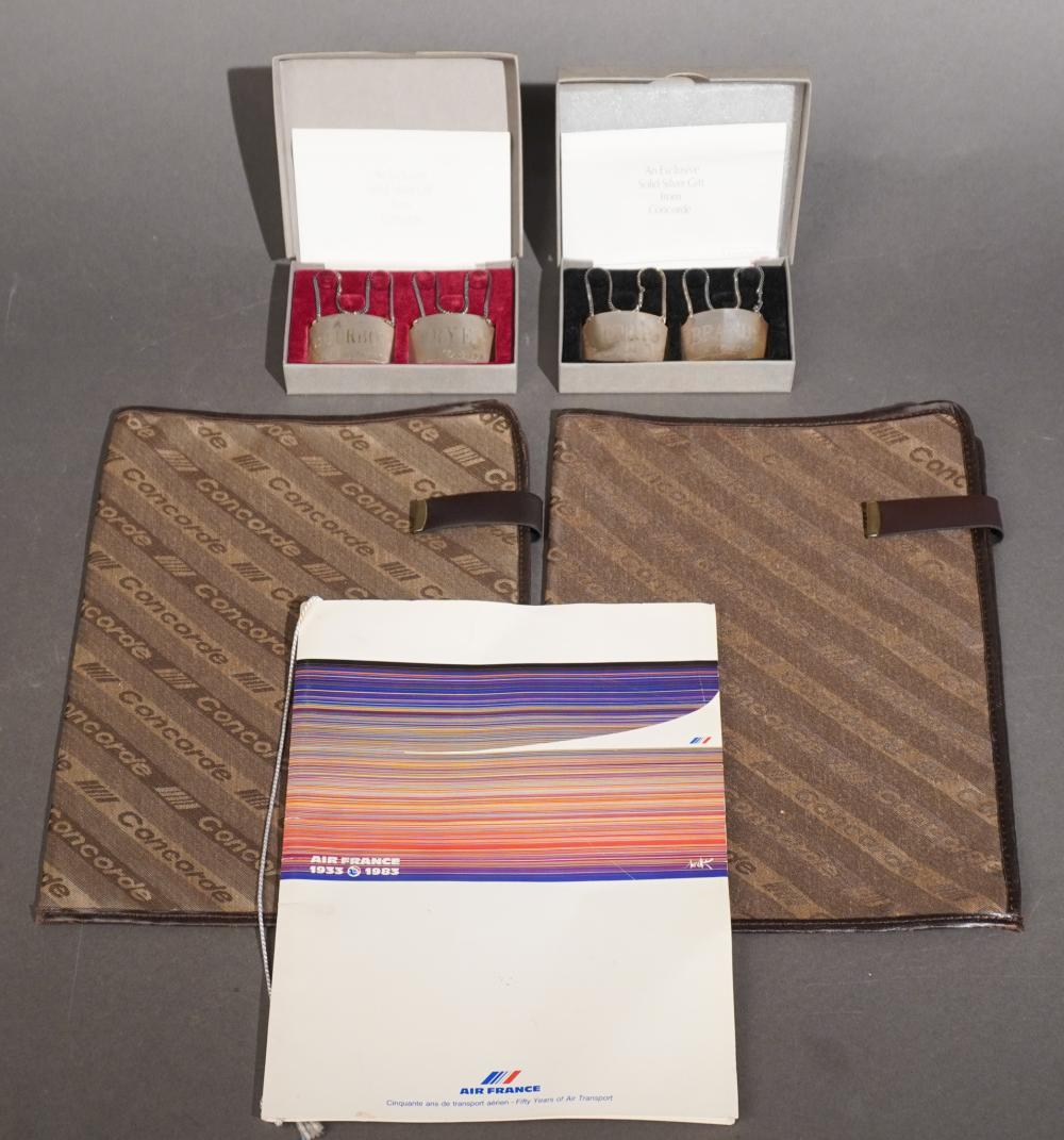 TWO AéROSPATIALE/BAC CONCORDE WOVEN