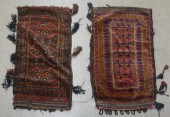 TWO AFGHAN PILLOW COVERS 3 FT