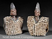 Two African Carved Wood Ibeji