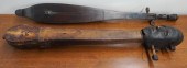 TWO AFRICAN OR OCEANIC WOOD ST
