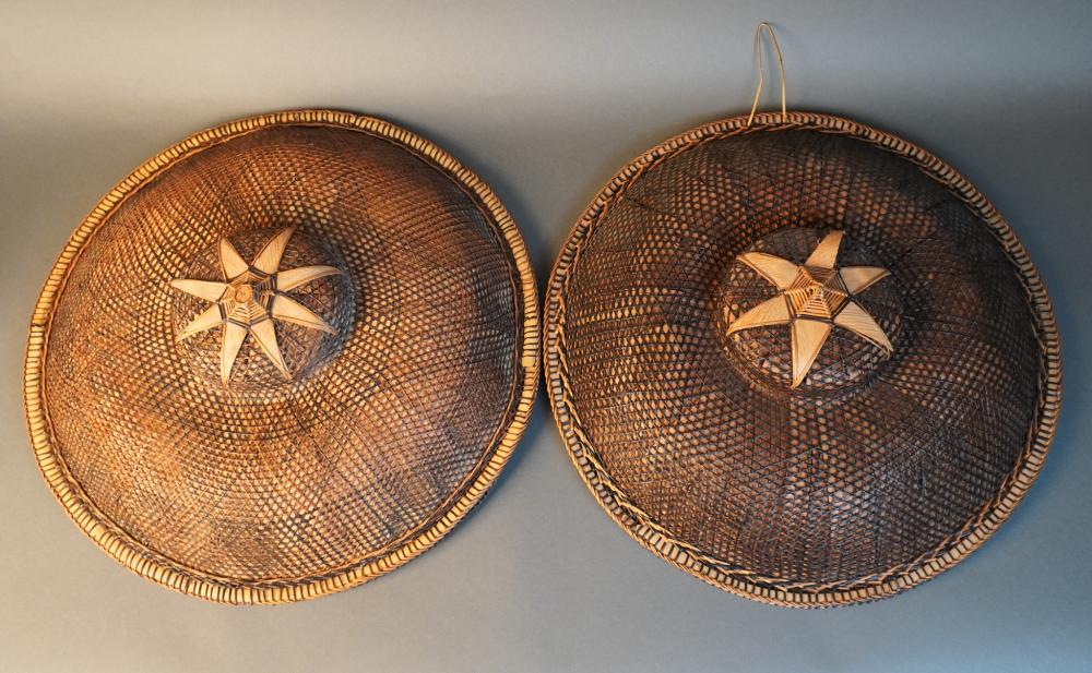 TWO AFRICAN/OCEANIC MIXED MEDIA