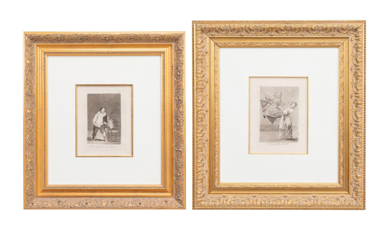 TWO AFTER FRANCISCO GOYA FIGURAL