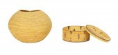TWO ALASKAN BASKETS (lot of 2)